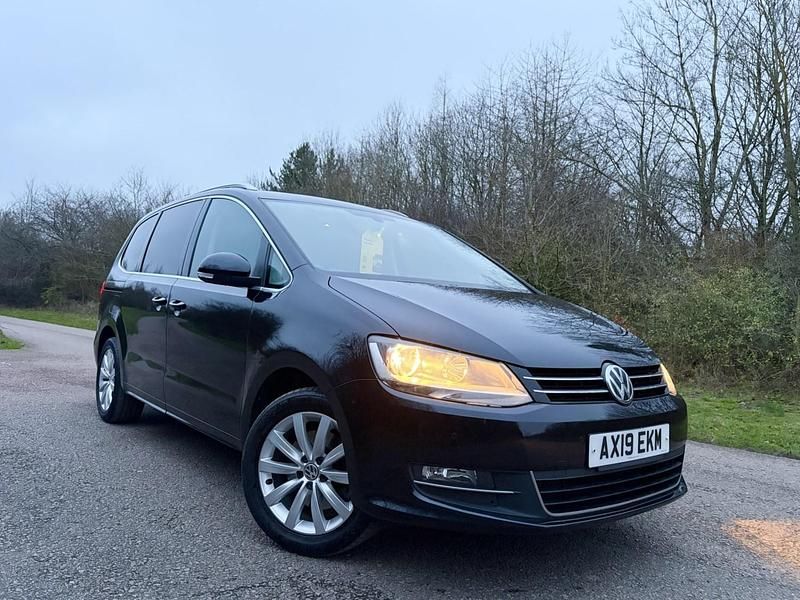 Used VW Sharan SEL 177 HP (130 kW) 2019 Black MPV