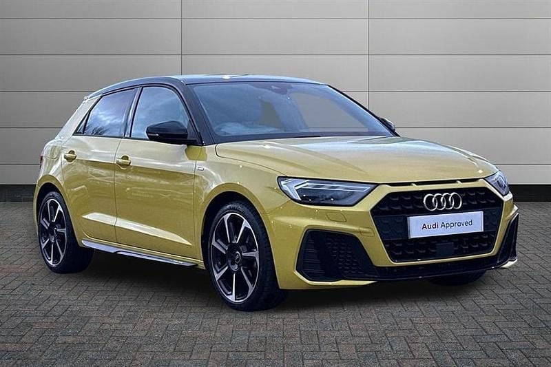 Used Audi A1 Black Edition 95 HP (69 kW) 2022 Python yellow SUV