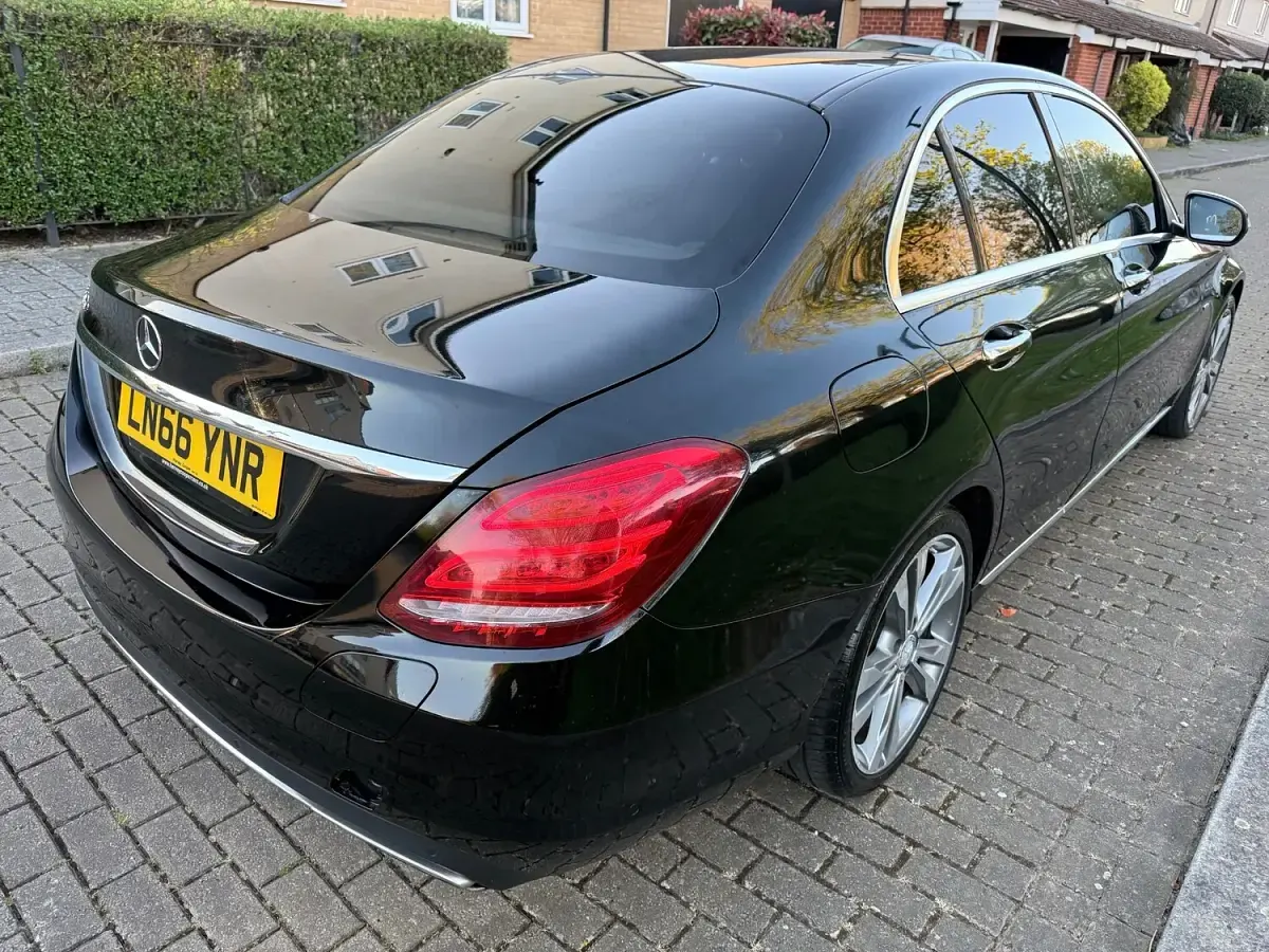 Used Mercedes C350e Premium 2016 Black Sedan