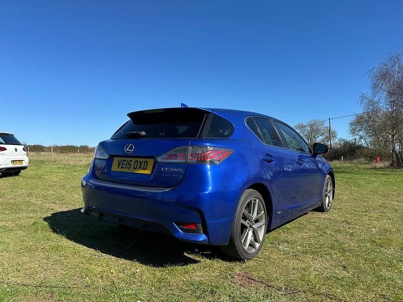Used Lexus CT200h 2015 Blue Hatchback