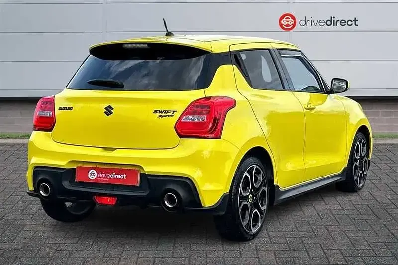 Używany Suzuki Swift Sport 140 KM (102 kW) 2018 Żółty Hatchback