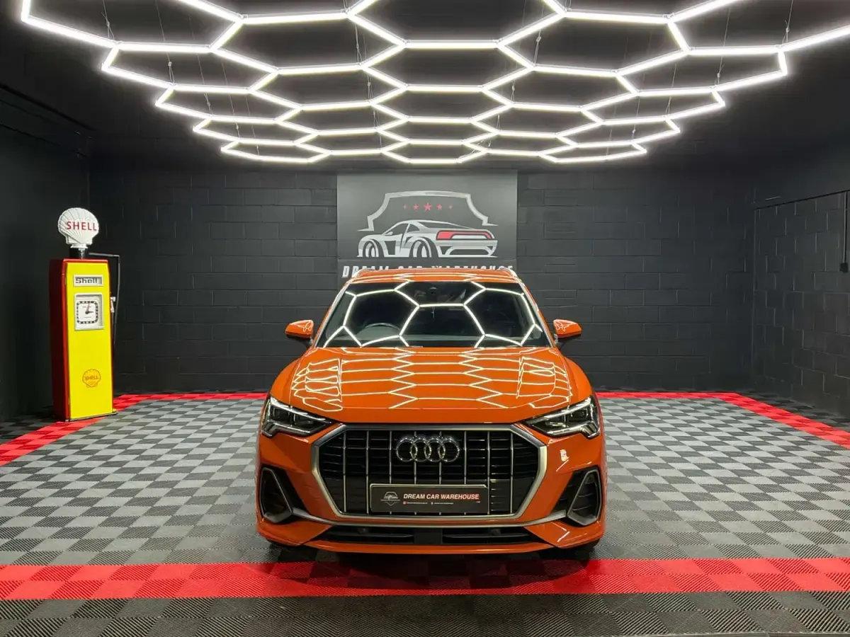 Used Audi Q3 S-Line 150 HP (110 kW) 2019 Orange SUV
