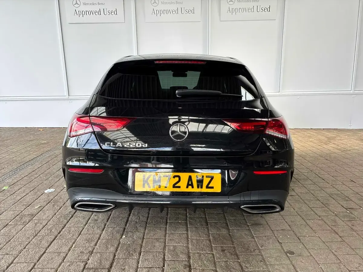 Used Mercedes CLA220 AMG Line Premium Plus 2022 Black Coupe