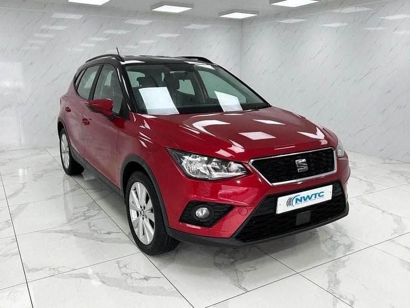 Used Seat Arona SE Technology 115 HP (84 kW) 2019 Red SUV