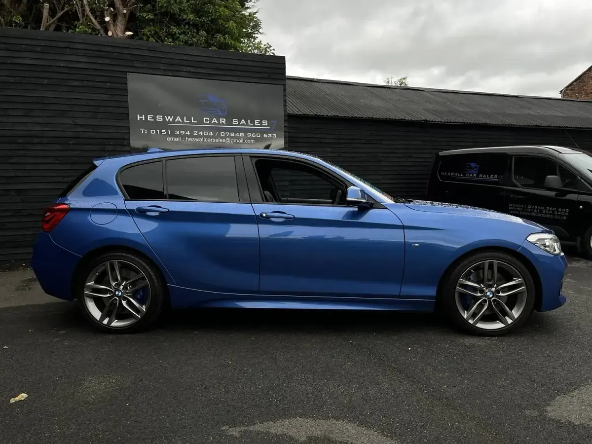 Used BMW 120 M Sport 187 HP (137 kW) 2016 Blue Hatchback