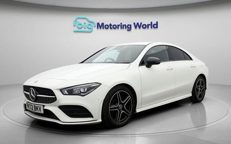 Used Mercedes CLA180 Executive 136 HP (100 kW) 2022 White Sedan