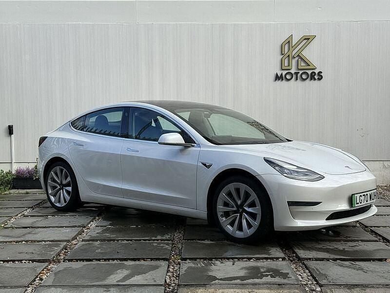 White Used 2020 Tesla Model 3 Long Range AWD Sedan | £16,800 (Fair price) - Image 1/4