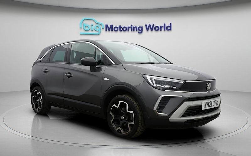 Used Vauxhall Crossland Elite 131 HP (96 kW) 2021 Grey SUV