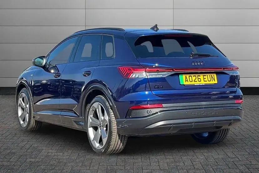 Used Audi Q4 e-tron Black Edition 210 kW (286 HP) 2026 Navarra blue SUV