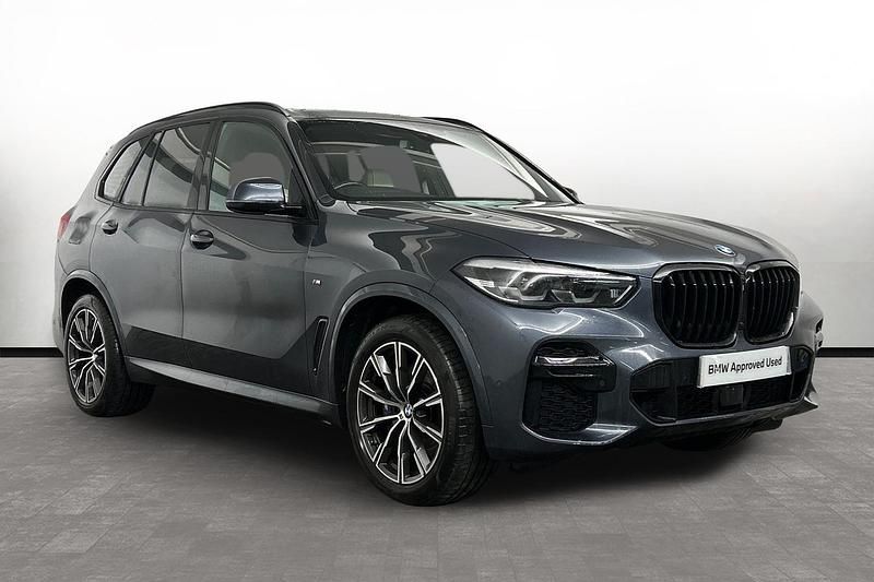 Grey Used 2022 BMW X5 M Sport SUV | £44,100 (Super price) - Image 1/3