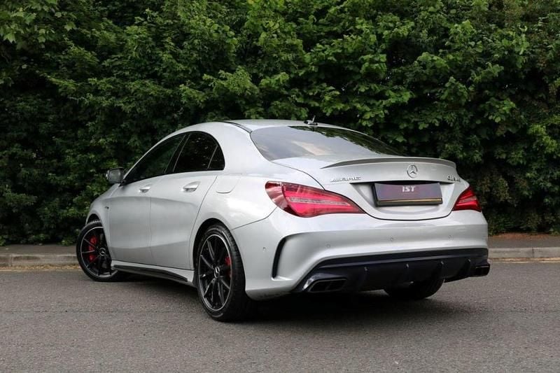 Used Mercedes CLA45 AMG 2016 Silver Sedan