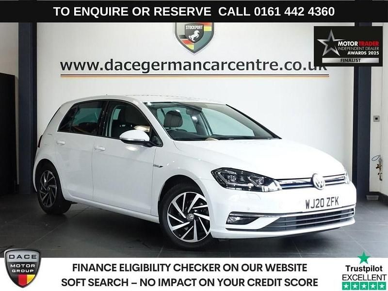 White Used 2020 VW Golf VII Edition Hatchback | £12,289 (Fair price) - Image 1/4