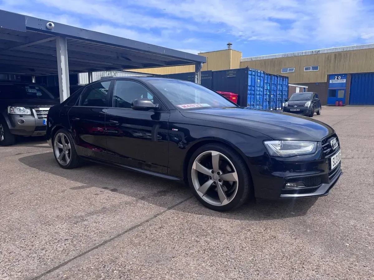 Used Audi A4 Black Edition 2013 Black Sedan
