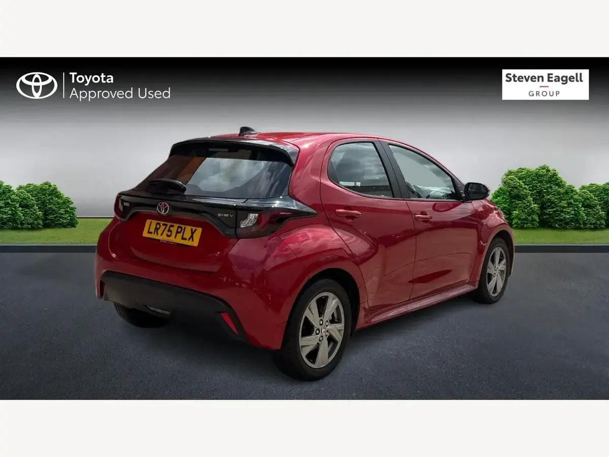 Used Toyota Yaris 2025 Red Hatchback