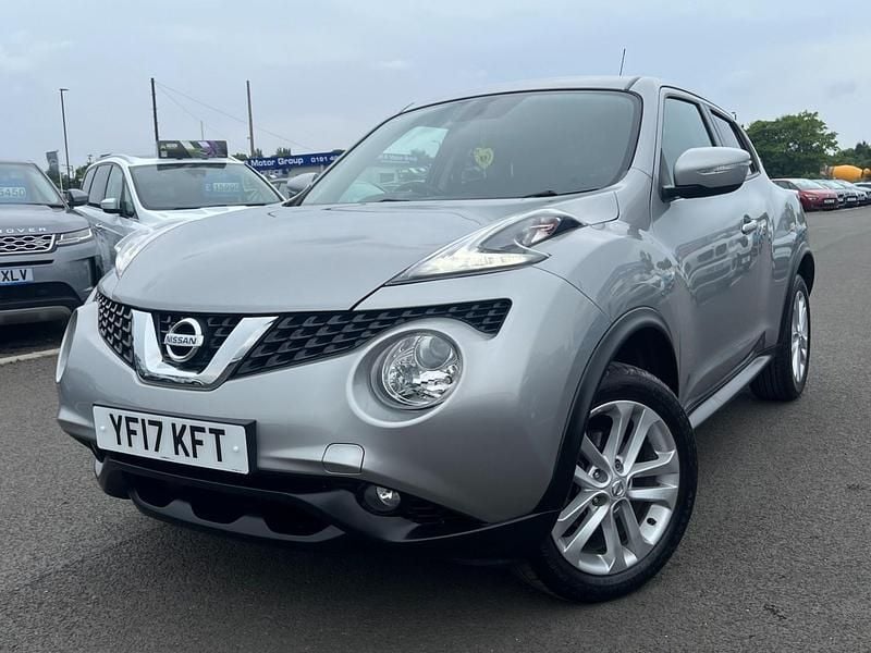 Silver Used 2017 Nissan Juke Acenta SUV | £4,999 (Good price) - Image 1/4