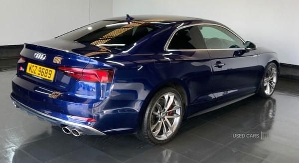 Used Audi A5 Design 354 HP (260 kW) 2018 Blue Coupe