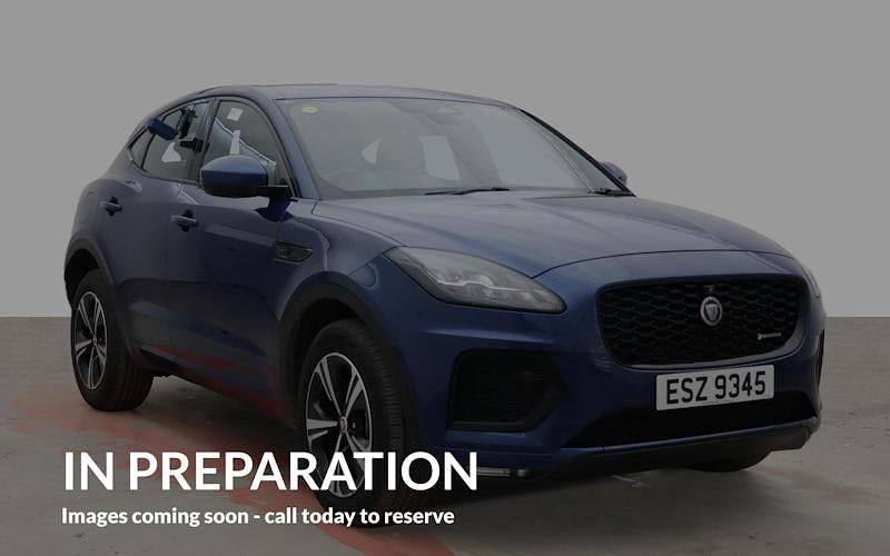 Used Jaguar E-Pace R-Dynamic 163 HP (119 kW) 2021 Blue SUV