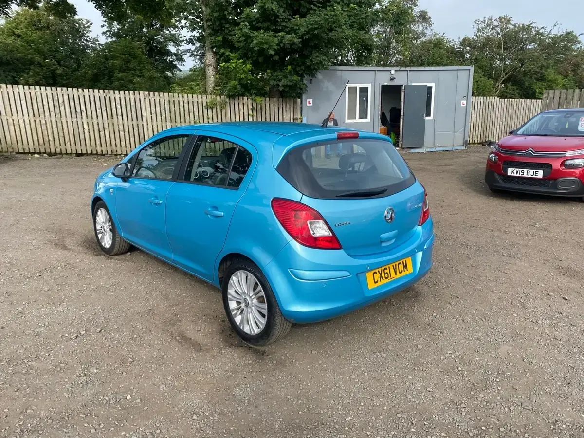 Used Vauxhall Corsa 2011 Blue Hatchback