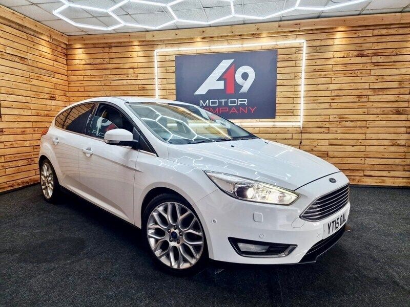 White Used 2015 Ford Focus Titanium X Hatchback | £5,990 (A bit pricey) - Image 1/4