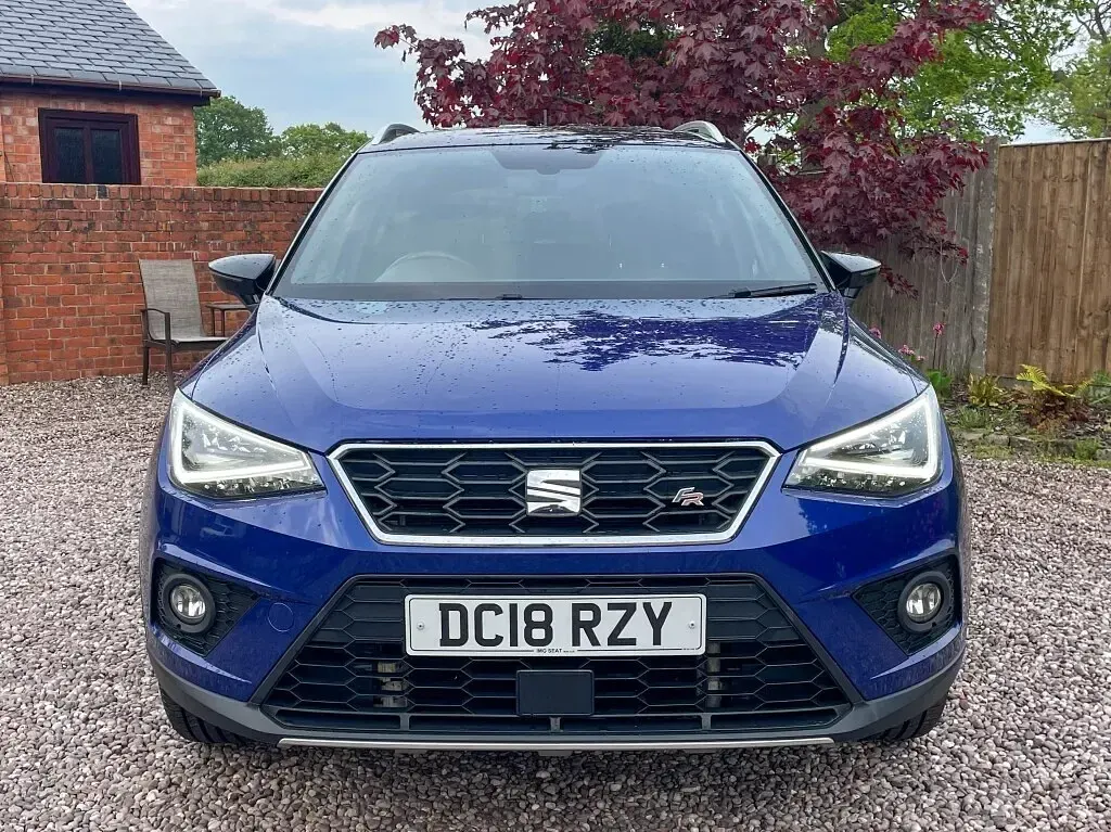 Used Seat Arona FR 115 HP (84 kW) 2018 Blue SUV