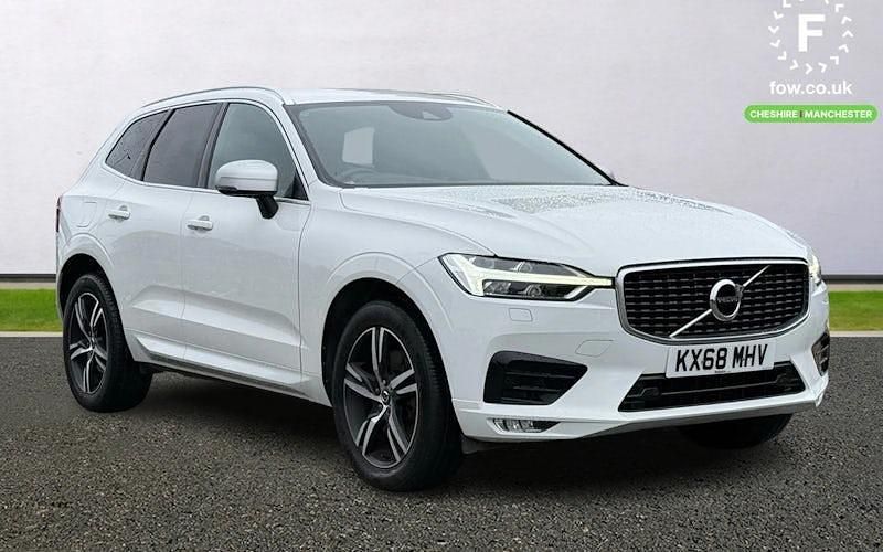 White Used 2018 Volvo XC60 R-Design SUV | £21,599 (Fair price) - Image 1/4