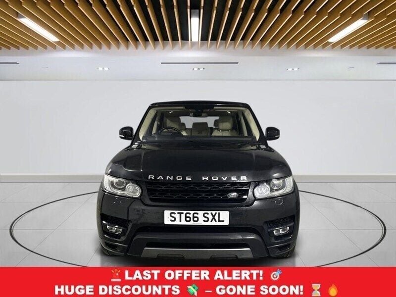 Black Used 2016 Land Rover Range Rover Sport HSE Dynamic SUV | £17,249 (Good price) - Image 1/3