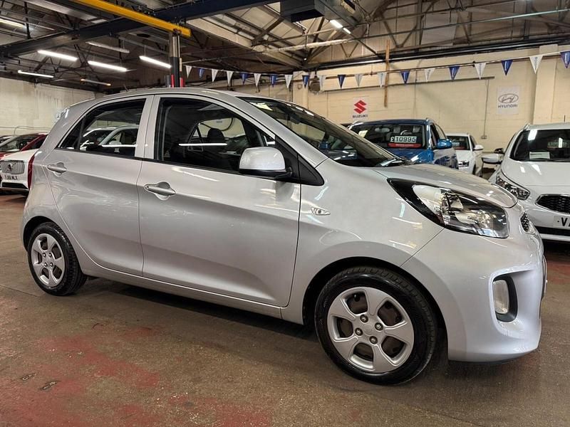 Used Kia Picanto 65 HP (47 kW) 2016 Silver Hatchback