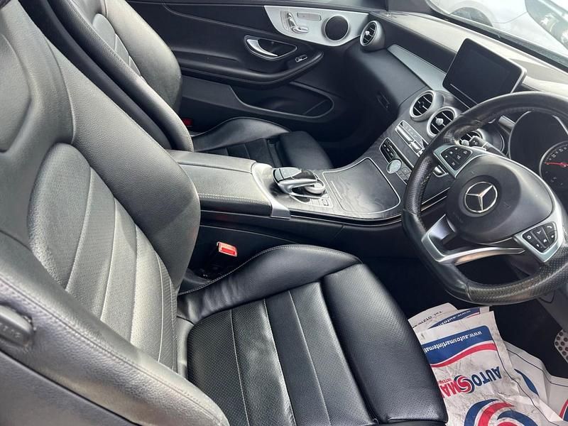 Used Mercedes C220 AMG Line Premium 170 HP (125 kW) 2016 White Coupe