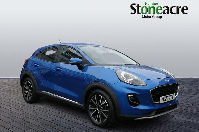 Used Ford Puma Titanium 125 HP (91 kW) 2023 Blue SUV