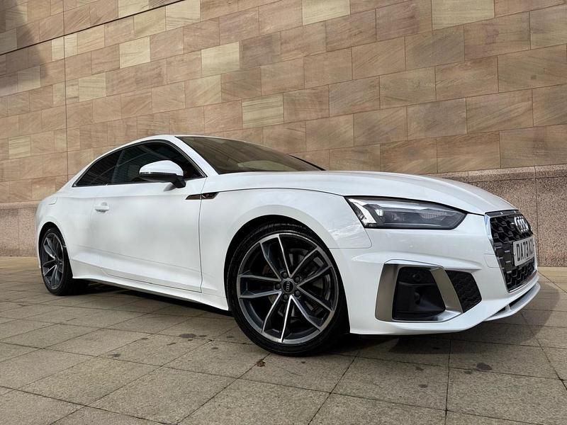 Used Audi A5 S-Line 2023 White Coupe