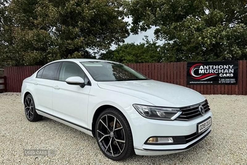 White Used 2019 VW Passat S Sedan | £11,950 (Good price) - Image 1/1