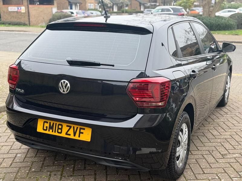 Used VW Polo S 65 HP (47 kW) 2018 Black Hatchback