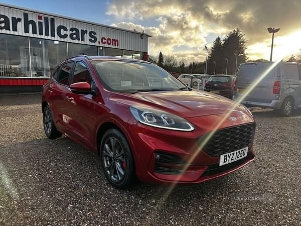Used Ford Kuga ST-Line 120 HP (88 kW) 2020 Red SUV
