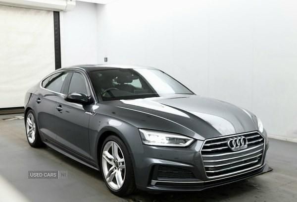 Used Audi A5 S-Line 2018 Grey Coupe
