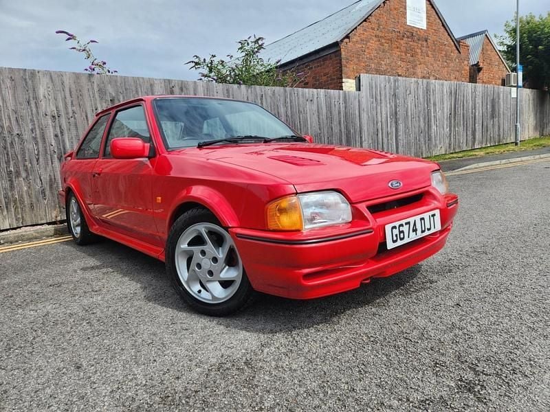 Red Used 1990 Ford Escort RS Hatchback | £19,995 - Image 1/4