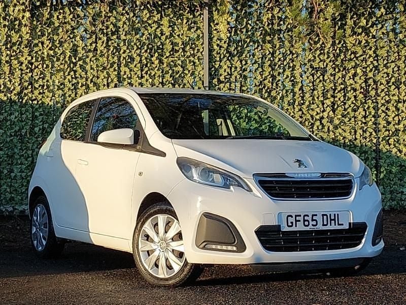 White Used 2015 Peugeot 108 Active Hatchback | £4,498 (Fair price) - Image 1/4