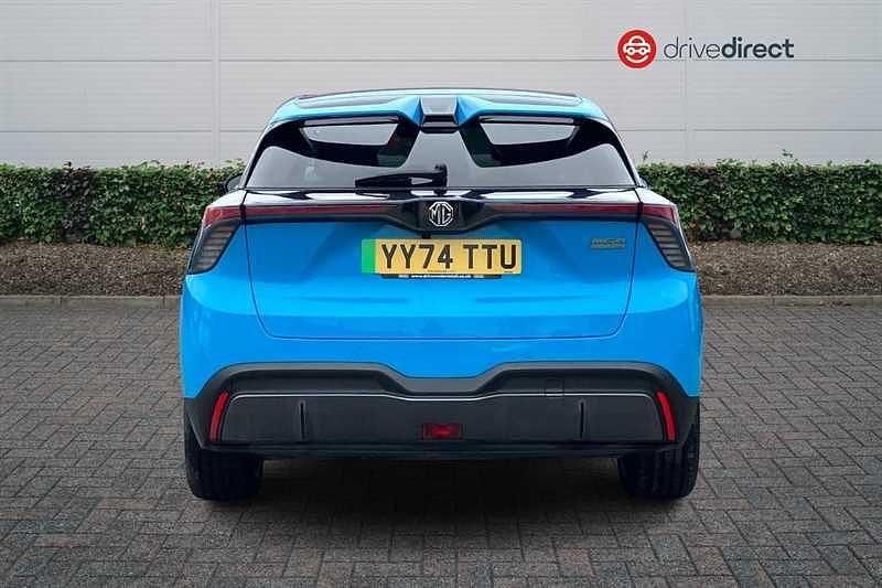 Used MG MG4 EV Trophy 2025 Blue Hatchback