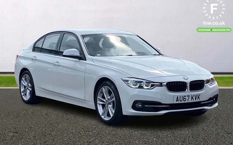 White Used 2017 BMW 320 Sport Line Sedan | £13,999 (Good price) - Image 1/4