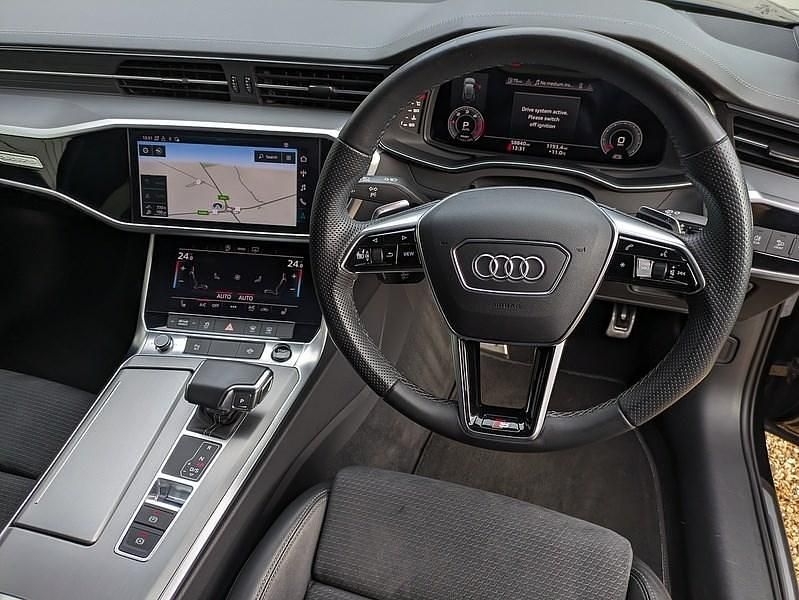 Used Audi A6 S-Line 204 HP (150 kW) 2022 Black Estate