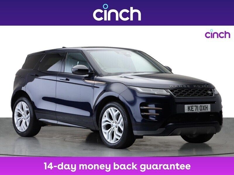 Blue Used 2021 Land Rover Range Rover evoque SE Dynamic SUV | £24,999 (Good price) - Image 1/4