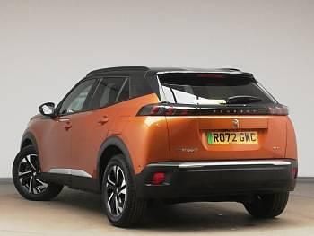 Used Peugeot e-2008 GTi 100 kW (136 HP) 2023 Orange SUV
