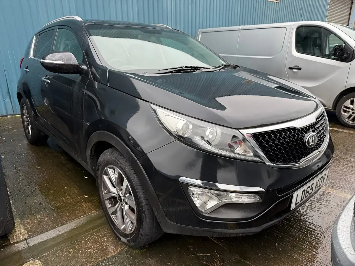 Used Kia Sportage 116 HP (85 kW) 2015 Black SUV