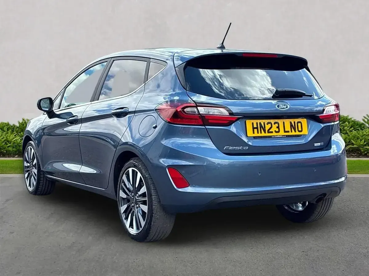 Used Ford Fiesta Titanium X 125 HP (91 kW) 2023 Blue Hatchback