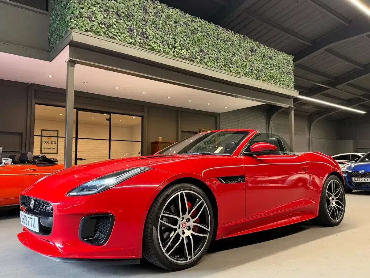 Used Jaguar F-Type Chequered Flag 2016 Red Coupe