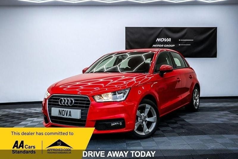 Red Used 2016 Audi A1 Sportback Sport Hatchback | £8,999 (Fair price) - Image 1/4