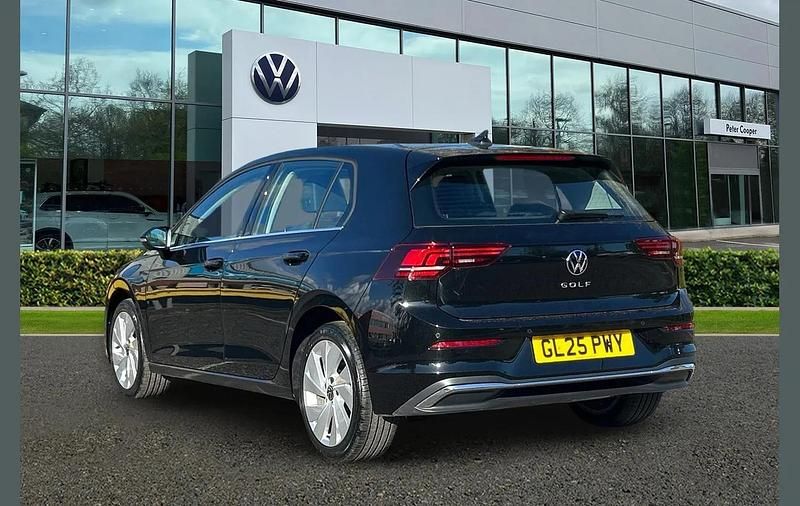 Used VW Golf VIII Style 150 HP (110 kW) 2025 Black Hatchback