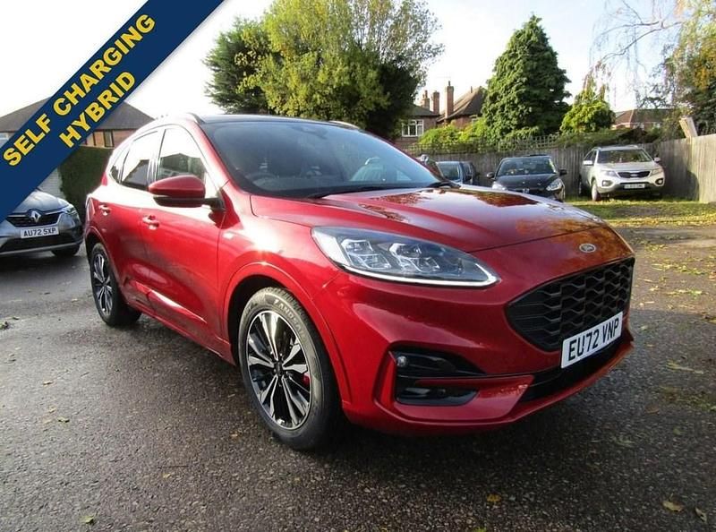 Red Used 2022 Ford Kuga ST-Line X SUV | £19,950 (Fair price) - Image 1/3