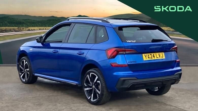 Used Skoda Kamiq Monte Carlo 150 HP (110 kW) 2023 Blue SUV