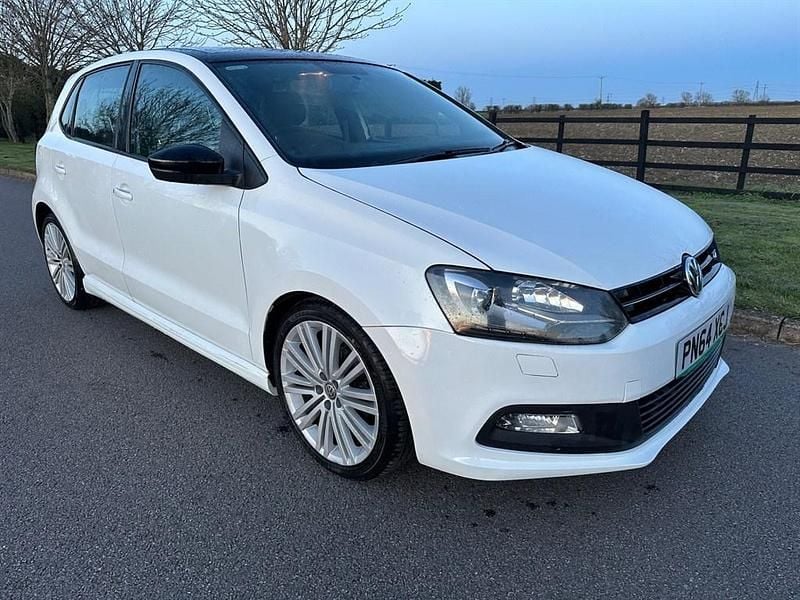 Used VW Polo BlueGT 150 HP (110 kW) 2014 White Hatchback