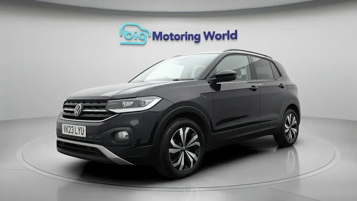Used VW T-Cross Black Edition 110 HP (80 kW) 2023 Black SUV